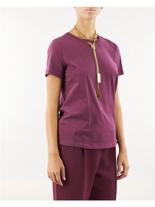 Jersey T-shirt with necklace Elisabetta Franchi ELISABETTA FRANCHI | T-shirt | MA00946E2CG3